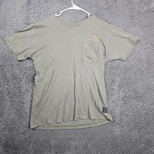 Troy Lee Designs TLD Race Team Graphic T-Shirt Pocket Olive Green Mens Large